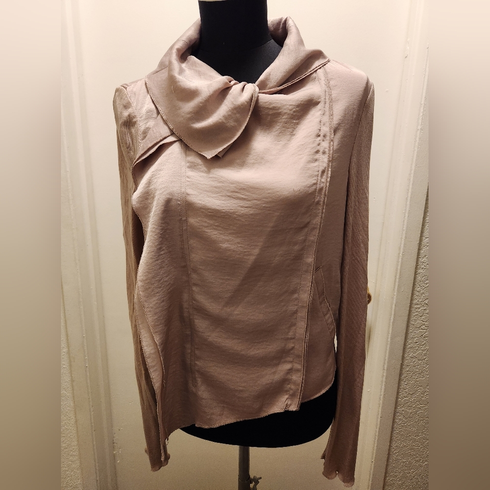 Light silk like jacket